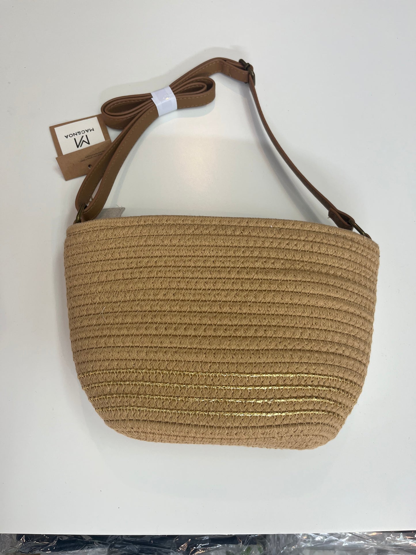 Bandolera de algodón trenzado