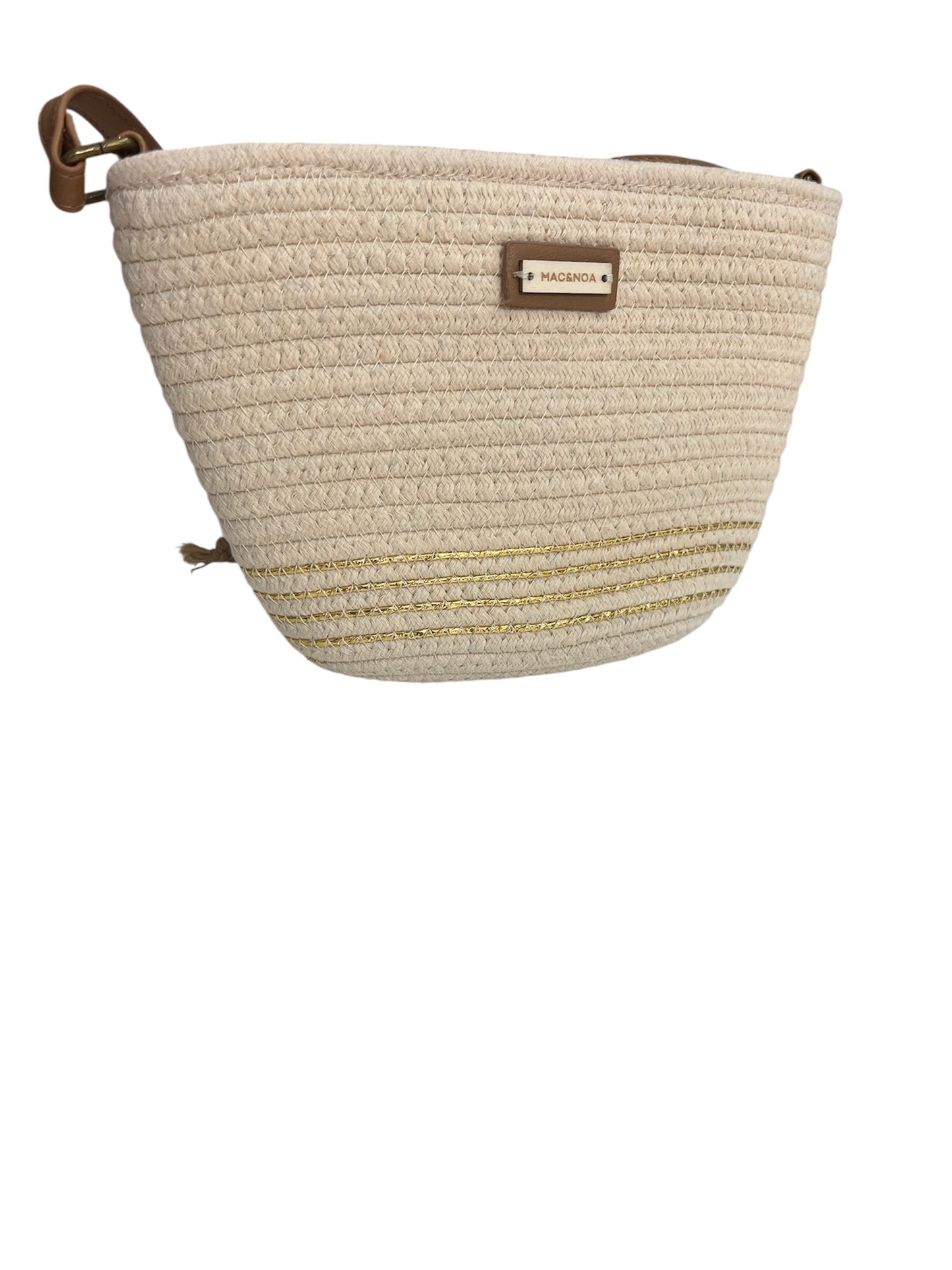 Bandolera de algodón trenzado