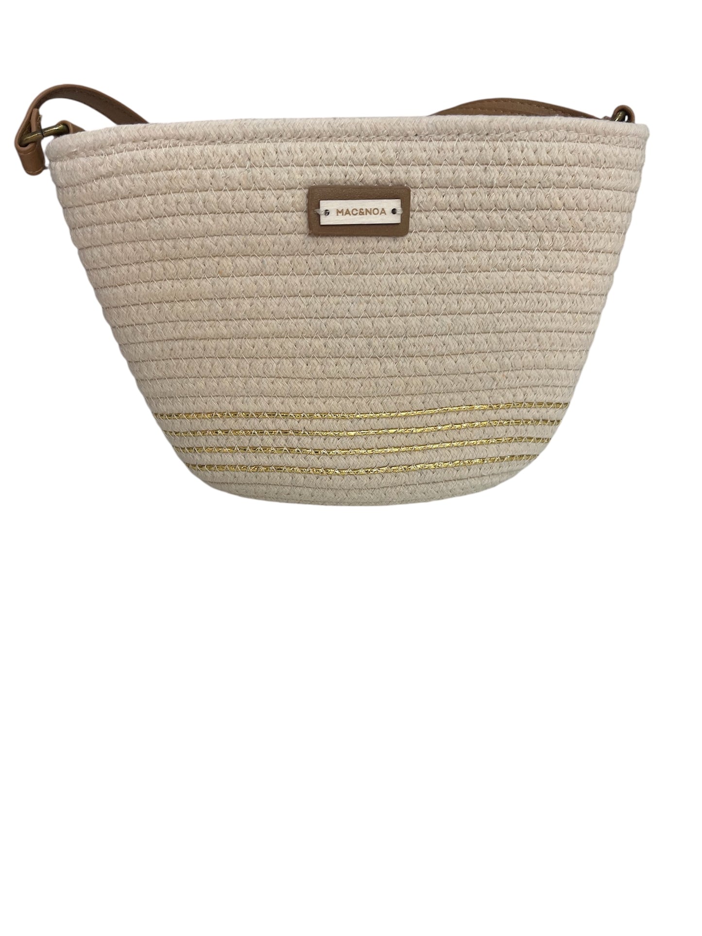 Bandolera de algodón trenzado