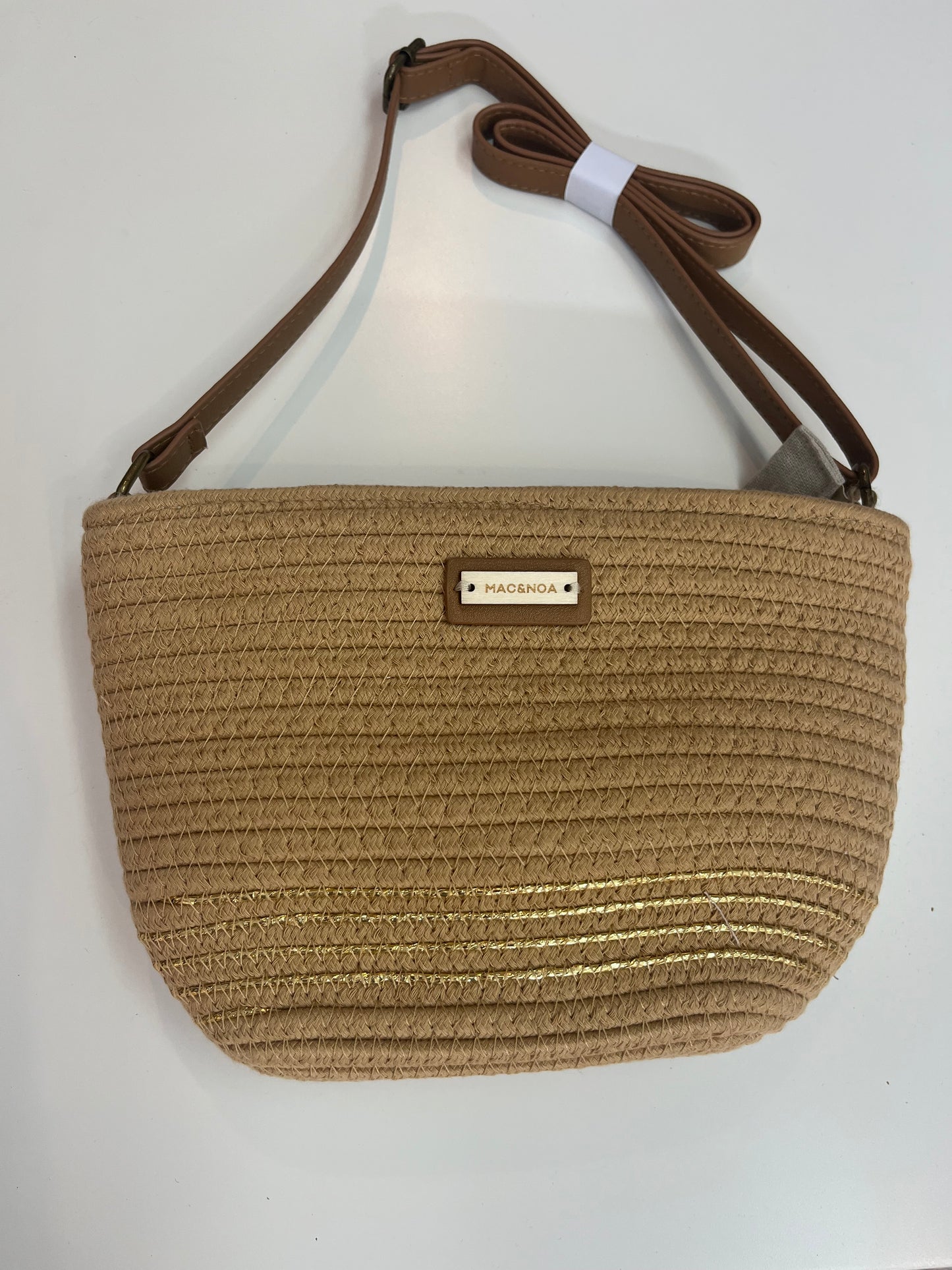 Bandolera de algodón trenzado