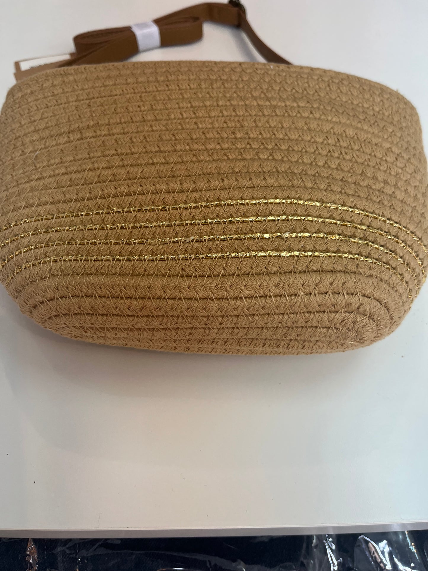 Bandolera de algodón trenzado