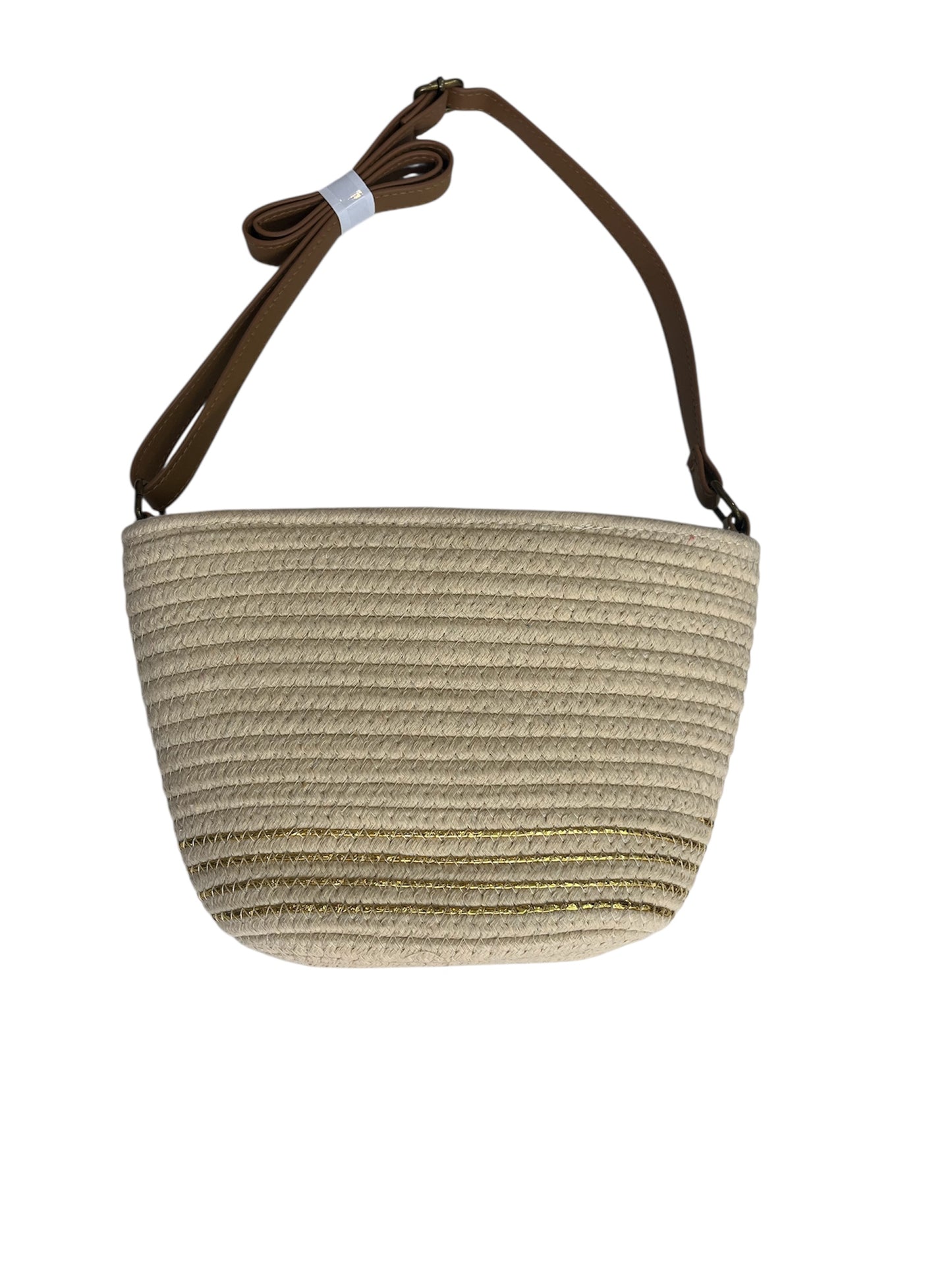 Bandolera de algodón trenzado