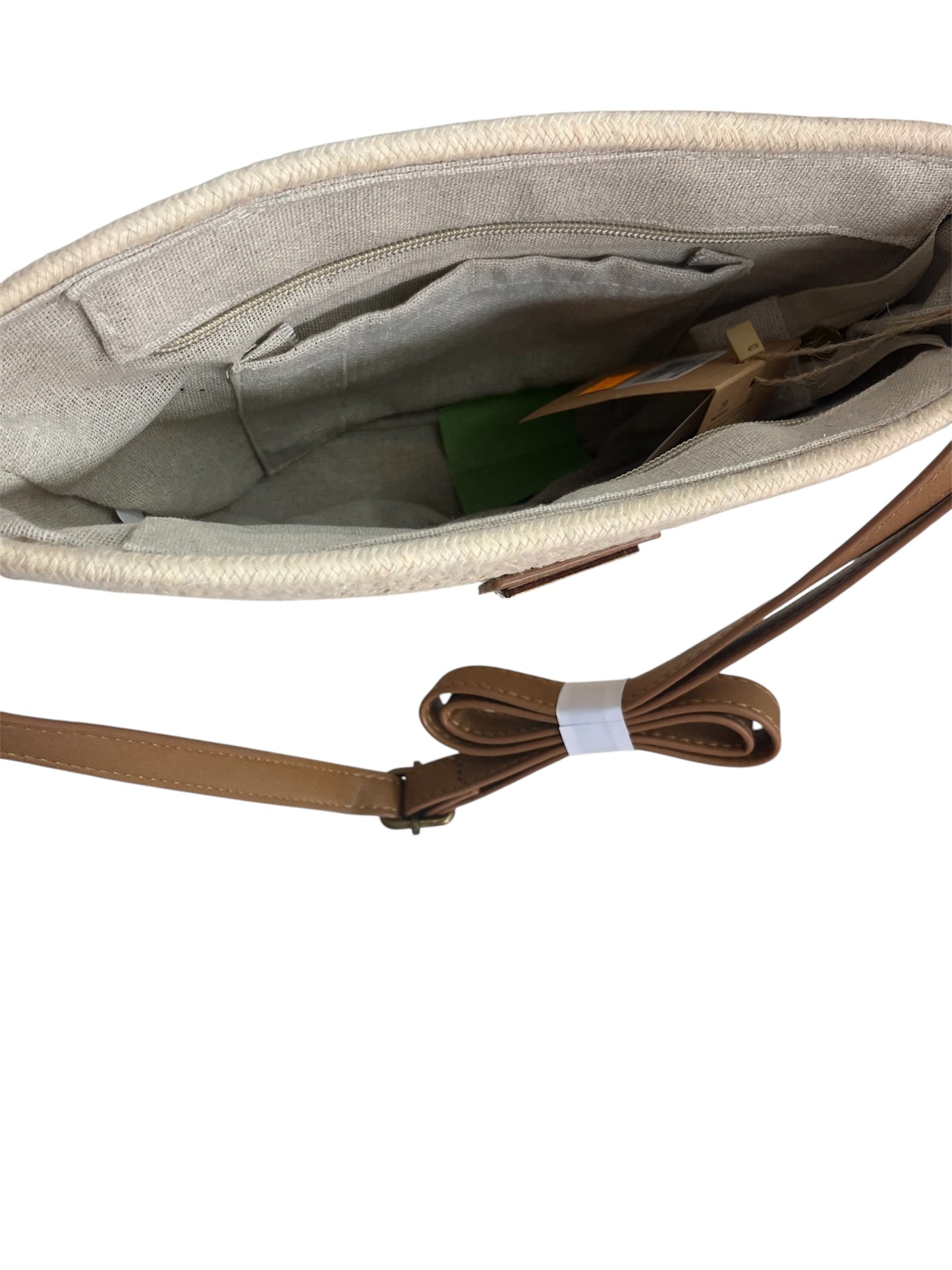 Bandolera de algodón trenzado