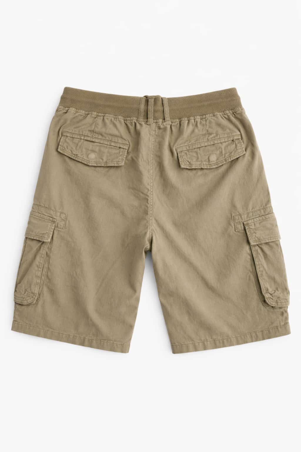 PANTALÓN CORTO CARGO CON CINTURILLA ELÁSTICA