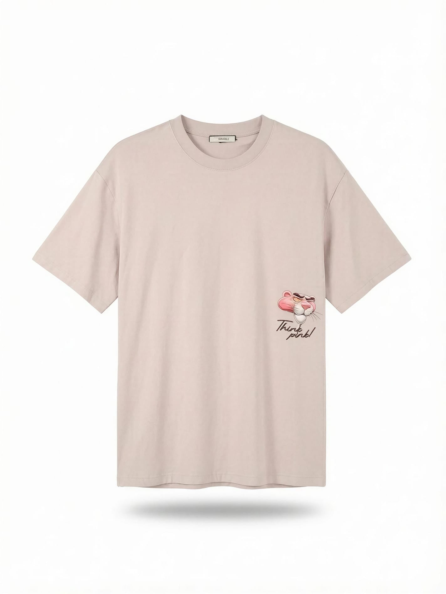 CAMISETA PANTERA ROSA "THINK PINK"